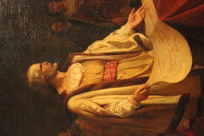 Christopher Columbus Before the Council of Salamanca by Emanuel Gottlieb Leutze